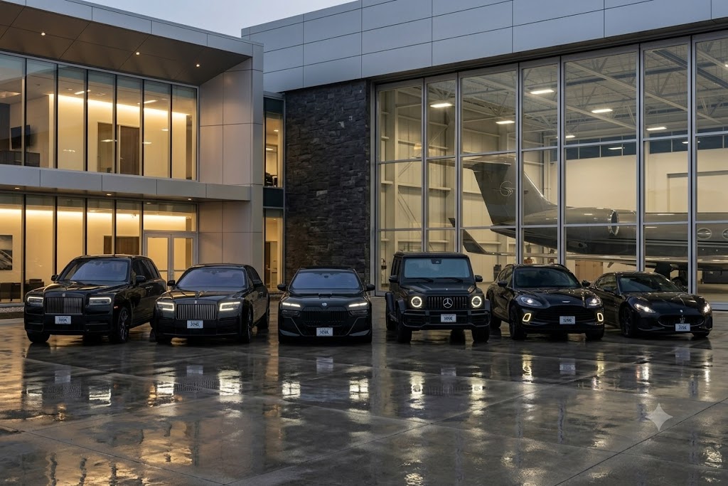 HONK Limousine Service exotic fleet lineup