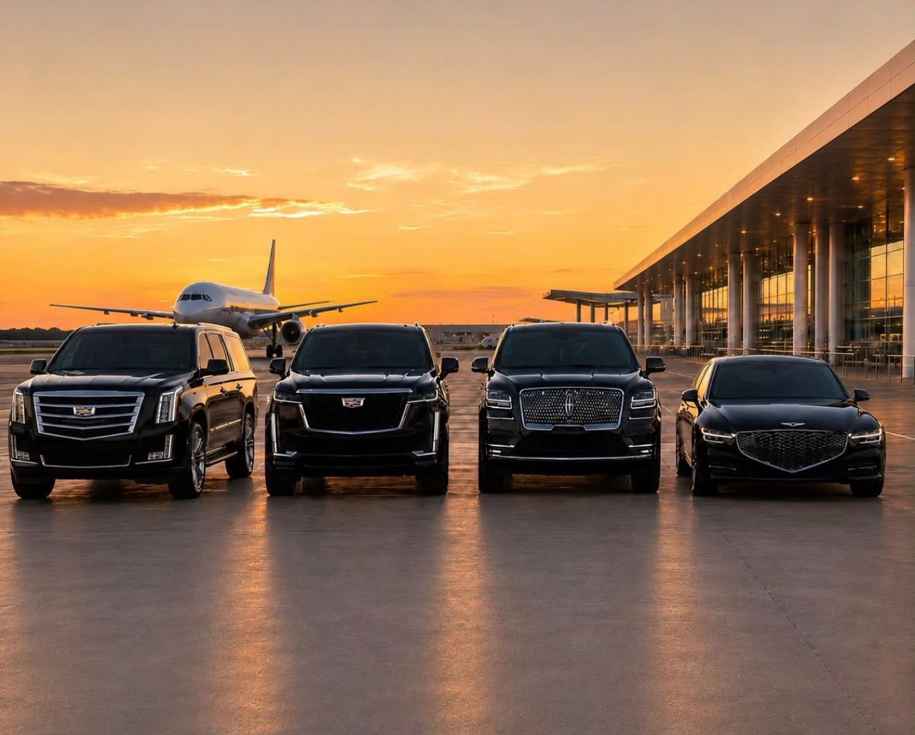 Luxury group transportation vehicles